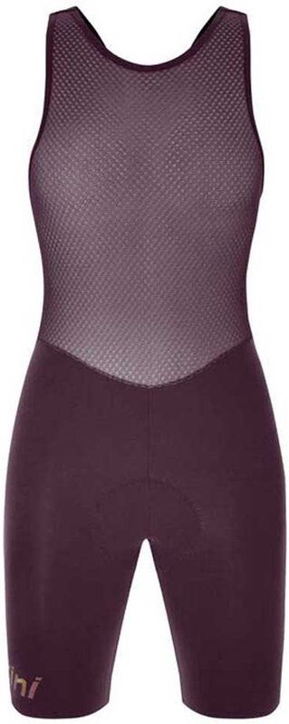 Santini Womens Unico Bib Shorts Fietsbroek (Dames |purper)
