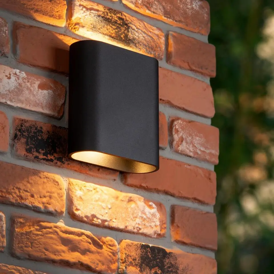 Lucide ATILA Wandlamp - Zwart