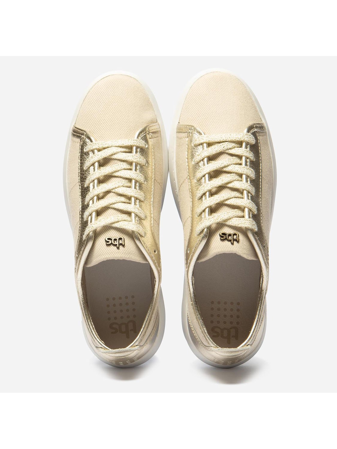 Tennis Femme Confort Purefoam Beige Champagne