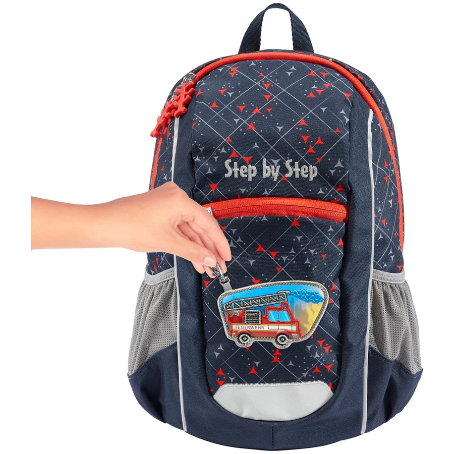 Step by KIGA Maxi - Rucksack-Set 2tlg. Fire Truck Finn