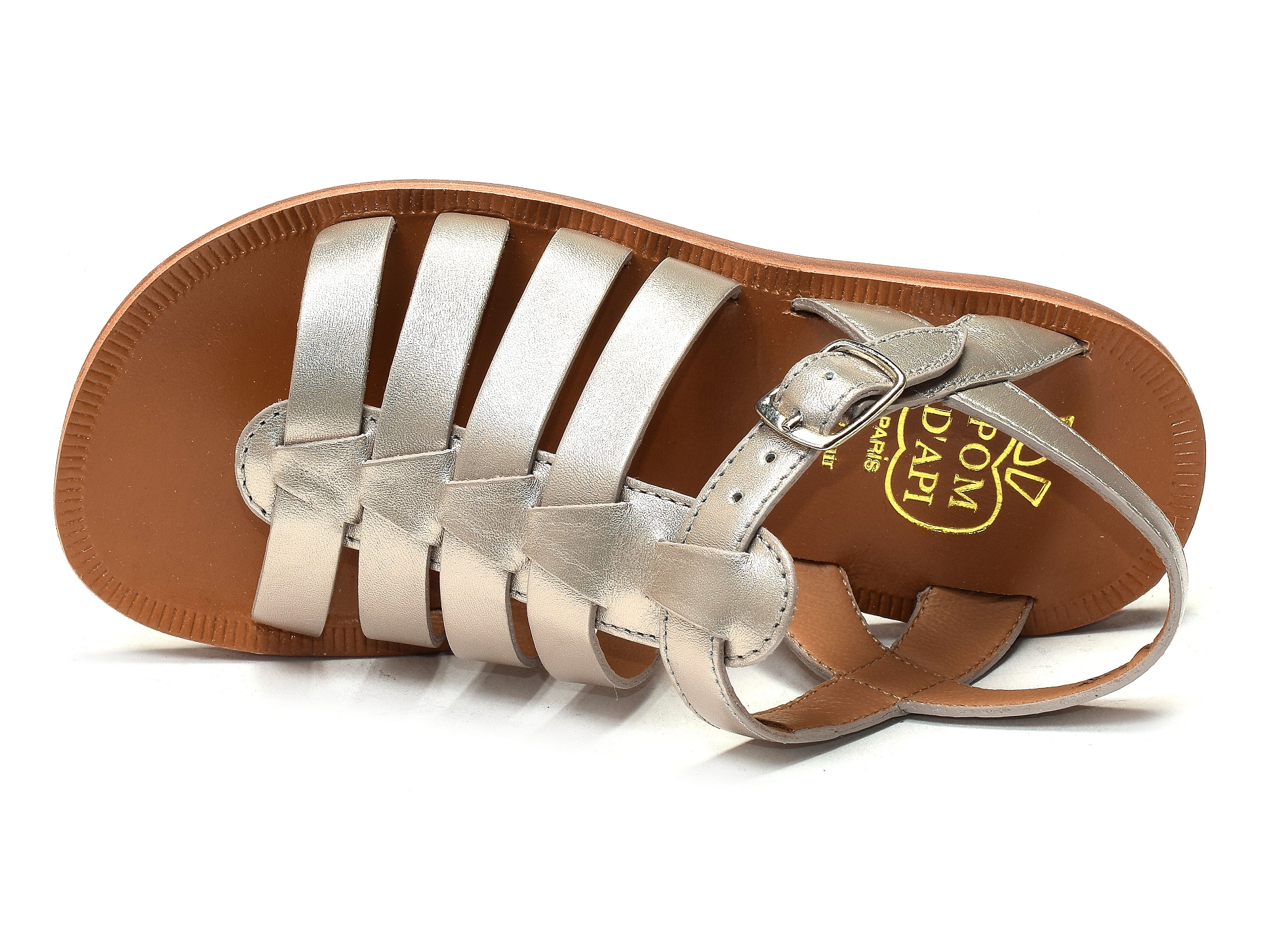 Plagette strap platine
