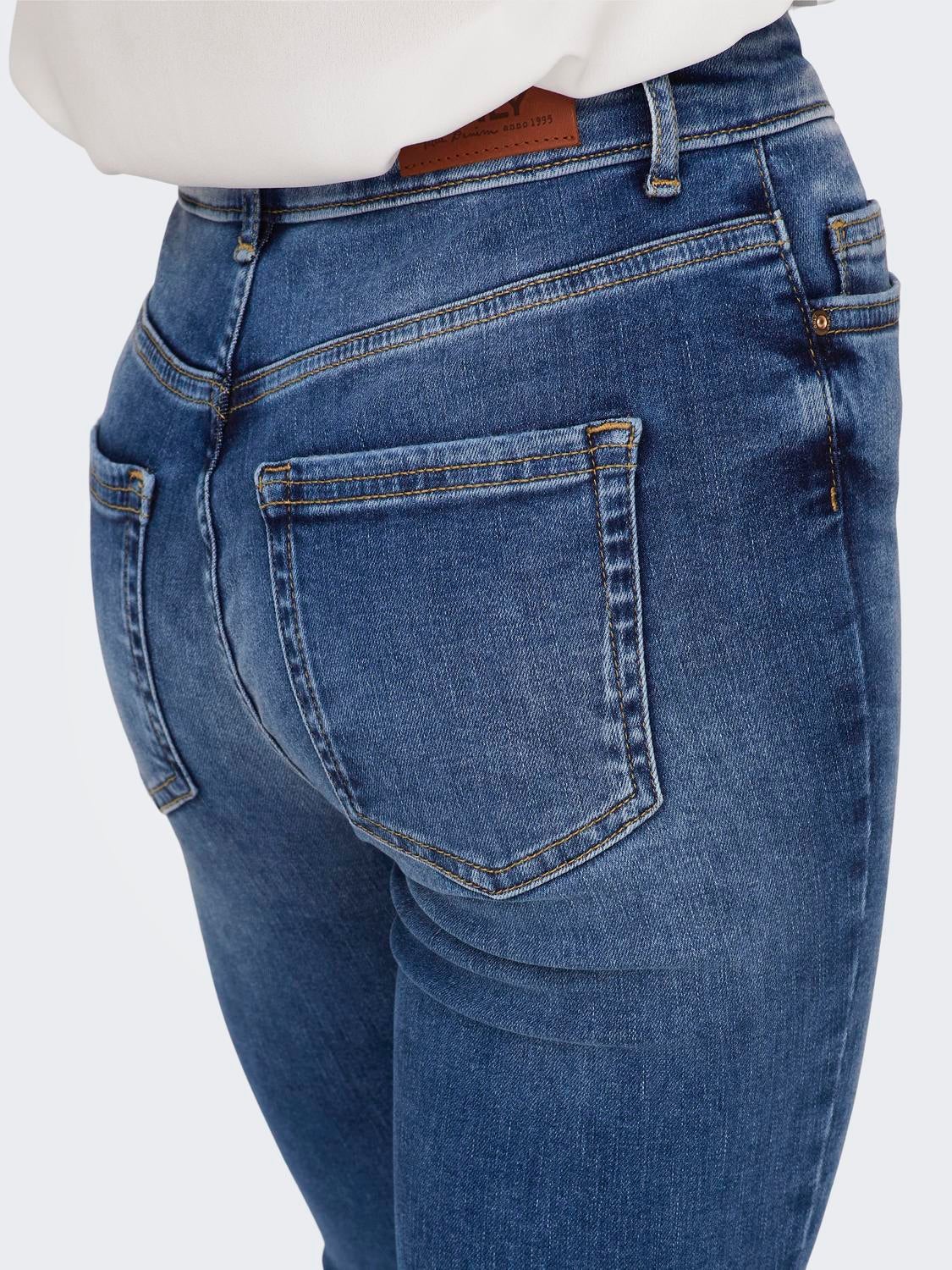 ONLBLUSH Hohe Taille Skinny Fit Jeans Medium Blue Denim