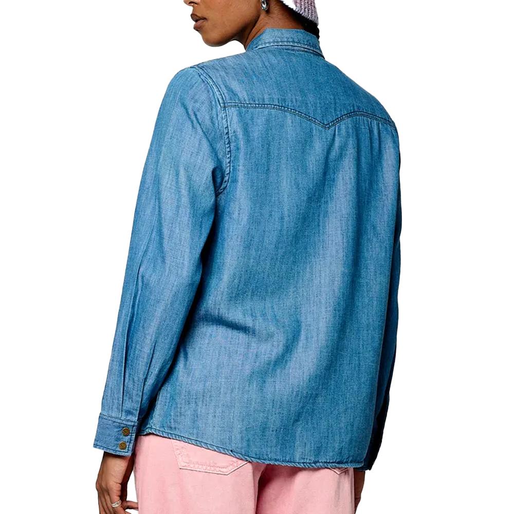 Kaporal Chemise Manches Longues Bleu Femme Kaporal BINEE