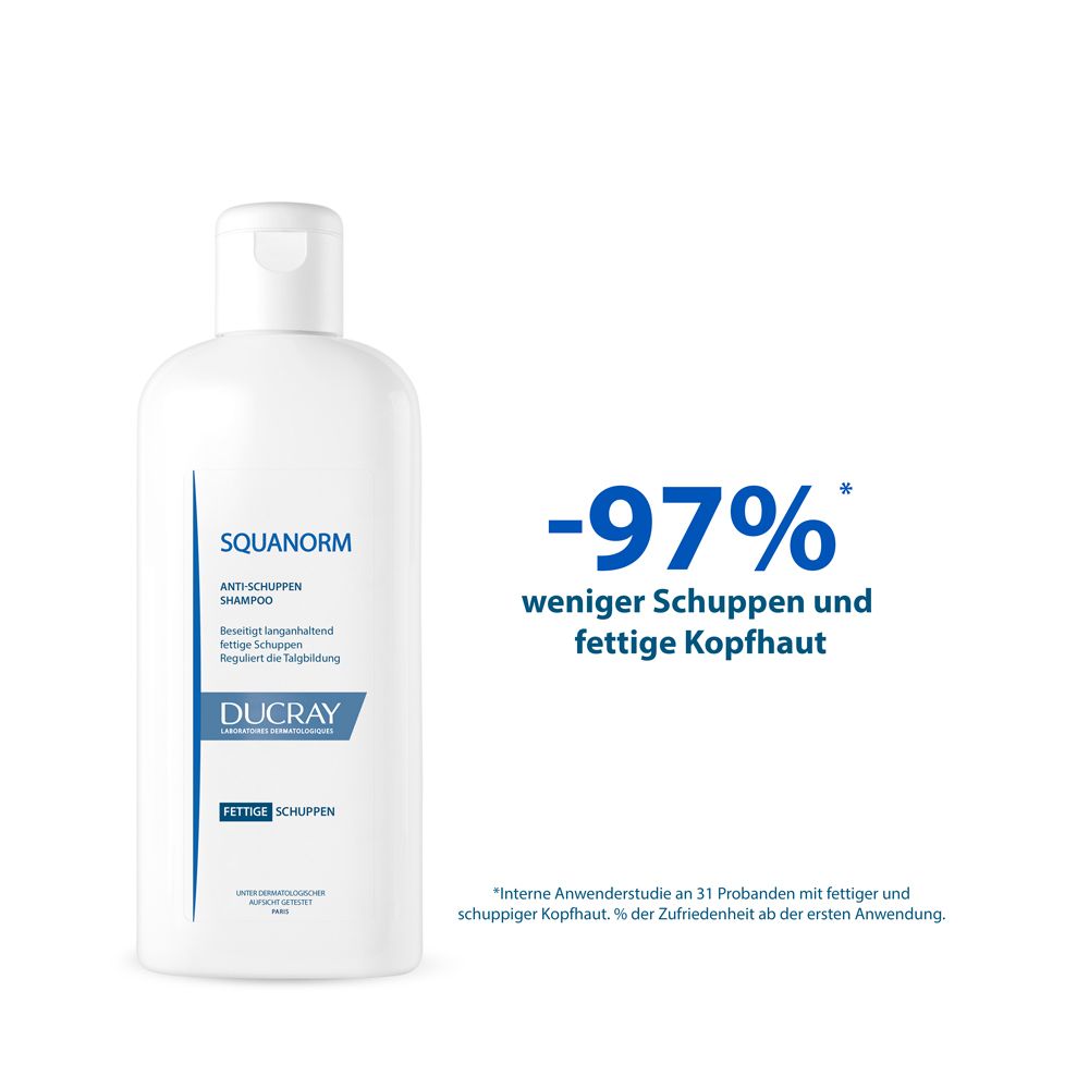 DUCRAY SQUANORM Anti-Schuppen Shampoo - Fettige Schuppen