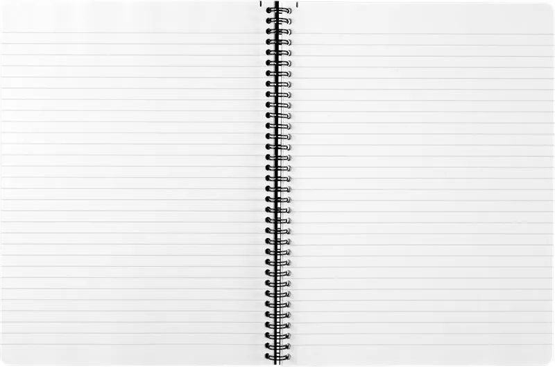 Kollegieblok Bantex Strong-Line, A4 , linjeret, sort