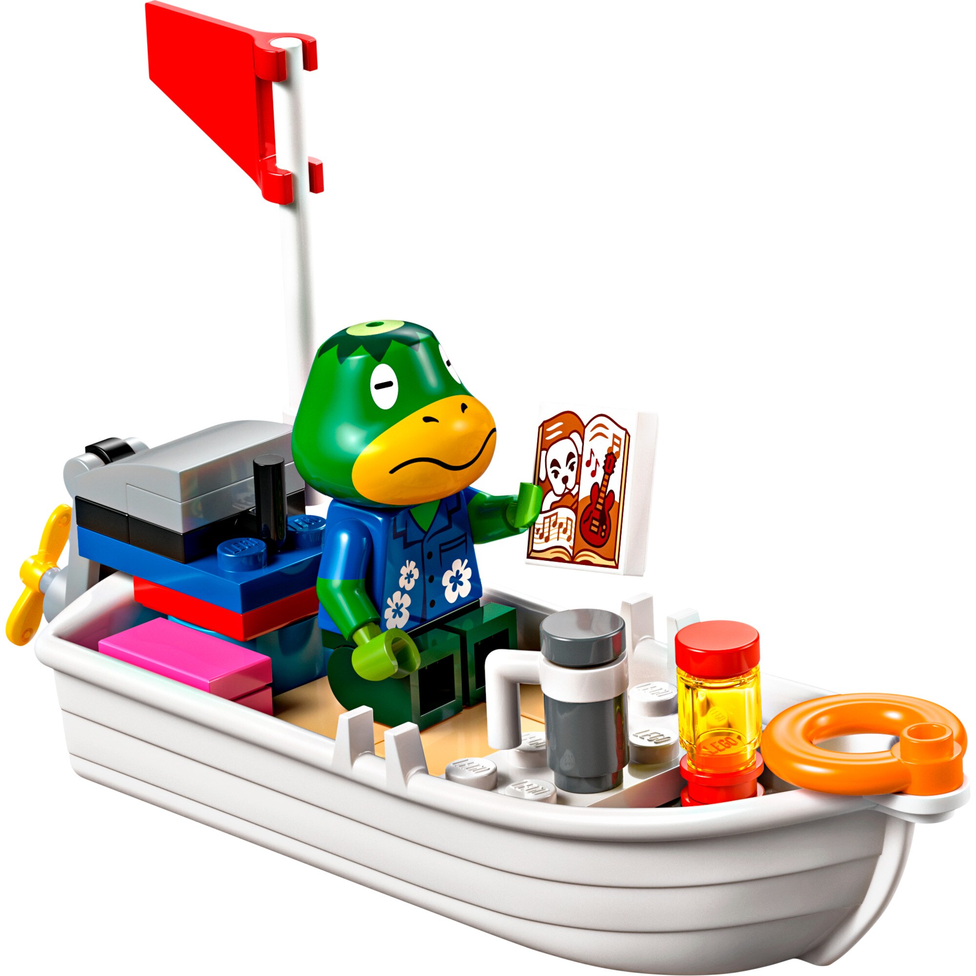 LEGO Konstruktionsspielzeug Animal Crossing Käptens Insel-Bootstour