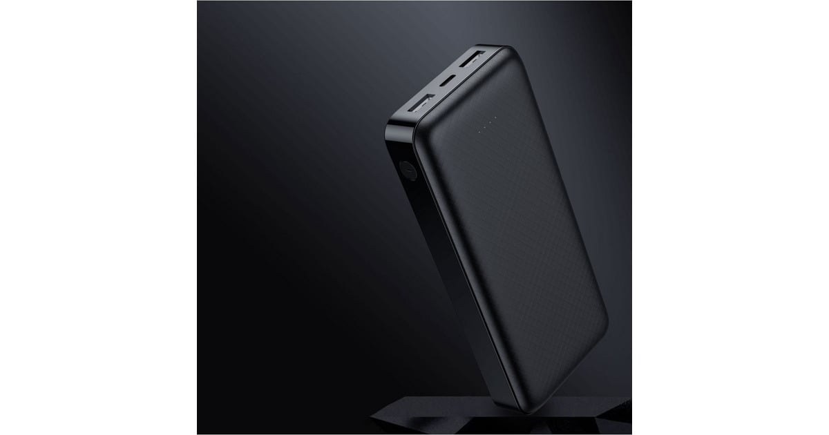 VEGERA20 powerbank 20.000 mAh  (Zwart)
