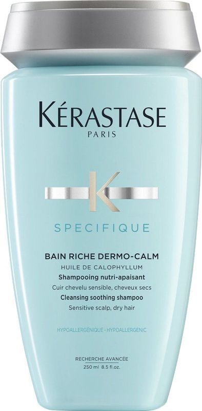 Kerastase - Bain Rich Dermocalm - Shampoo - 250ml - Voor Gevoelige Hoofdhuid