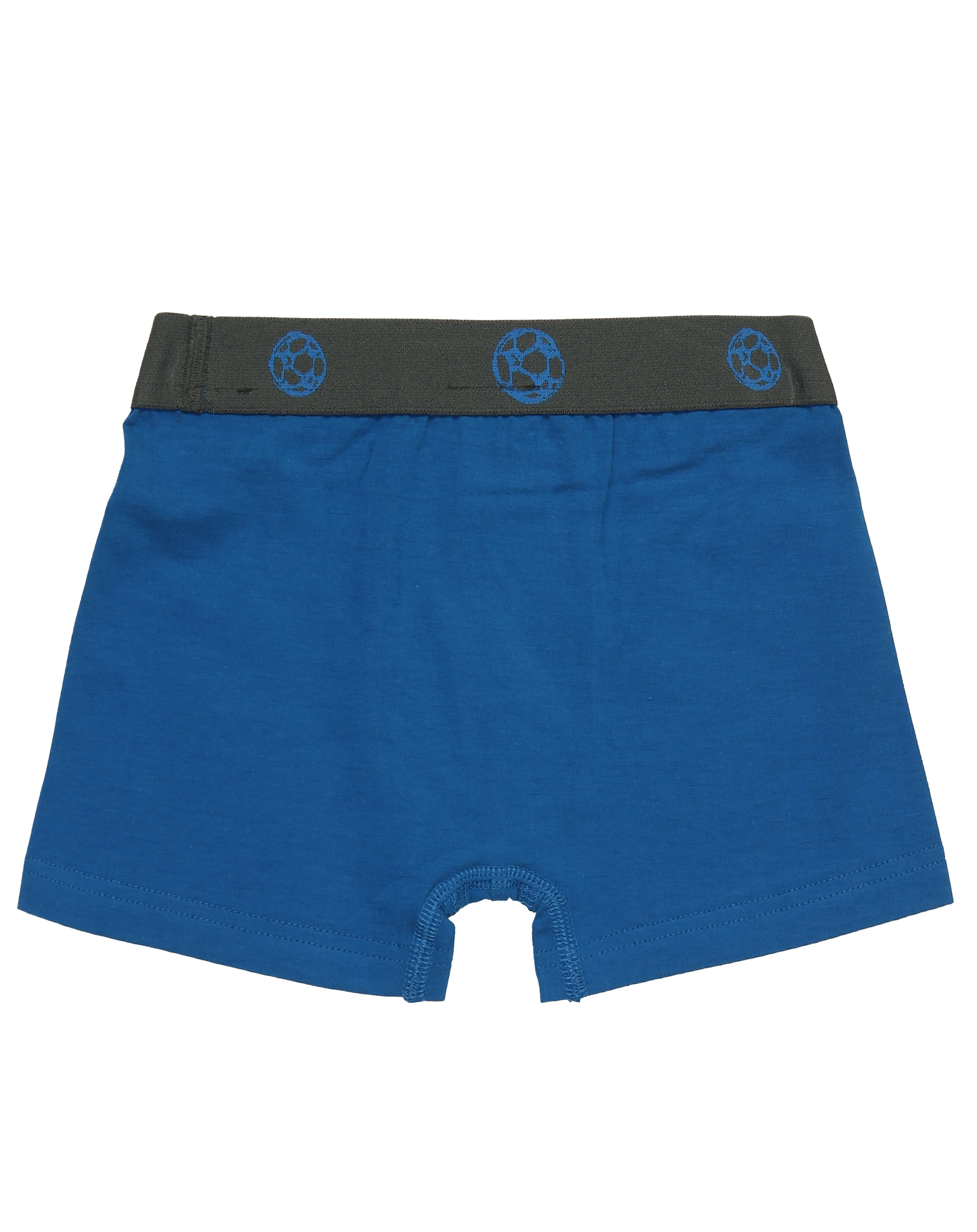 Boxershorts FUßBALL 2er-Pack in blue snorkel