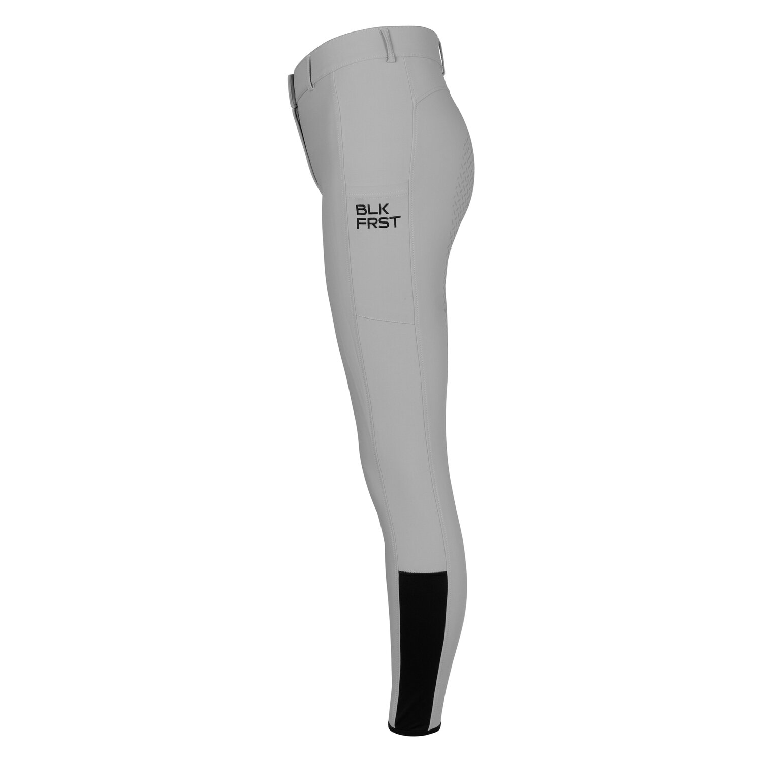 black forest Grip-Vollbesatz-Reithose  - steel grey