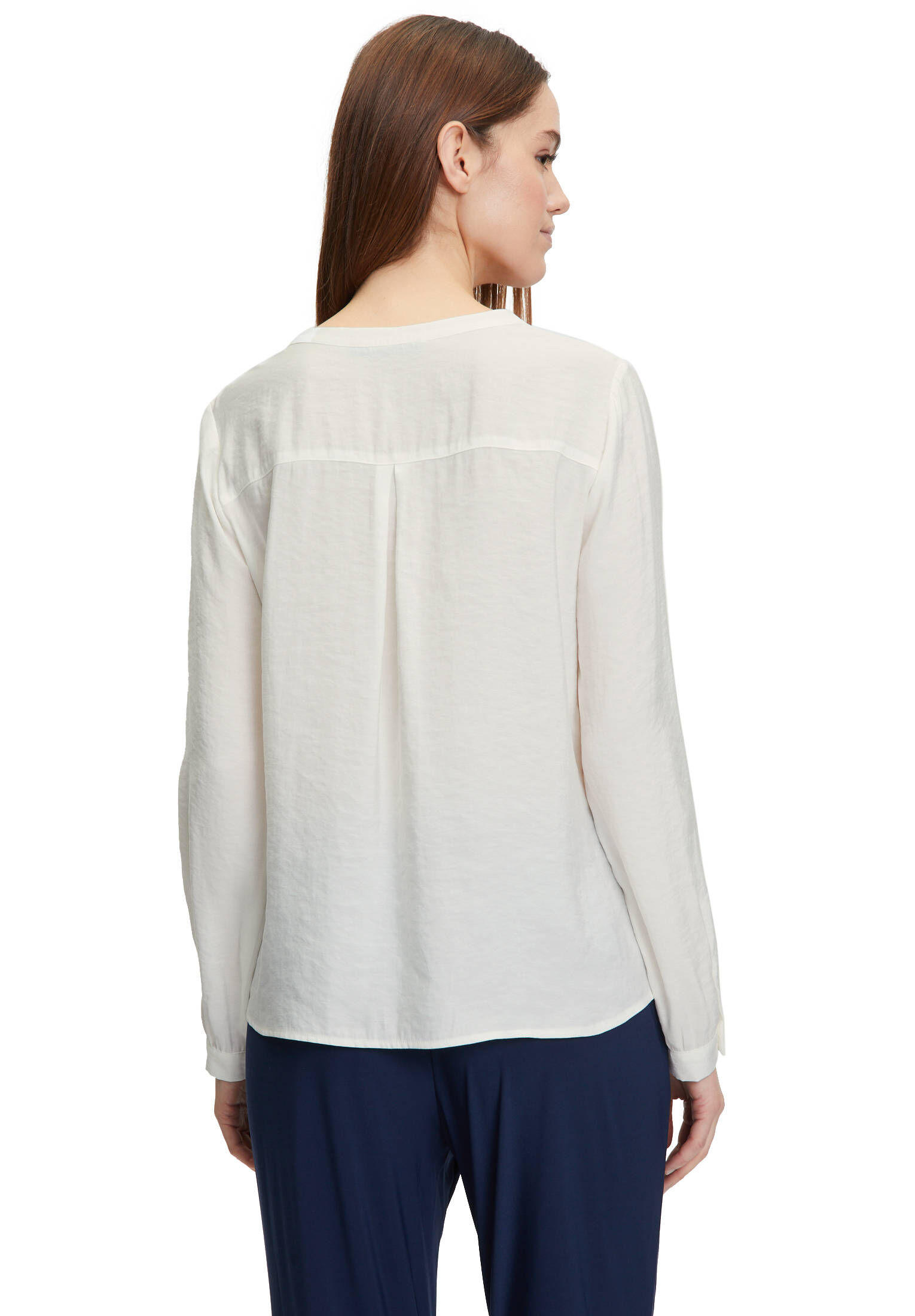 Betty & Co| Damen Schlupfbluse mit Struktur