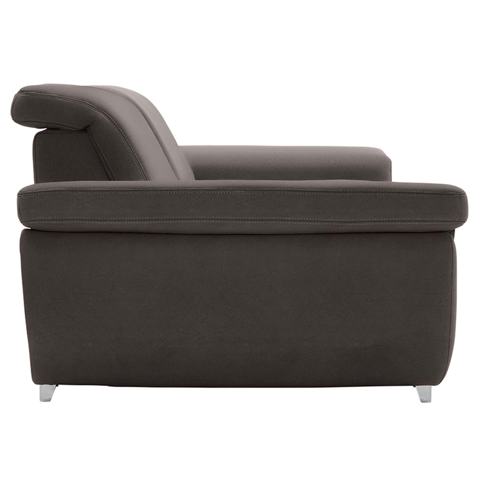 polsterpower 3-Sitzer Boxspringsofa - Saddle anthrazit - Basismodell