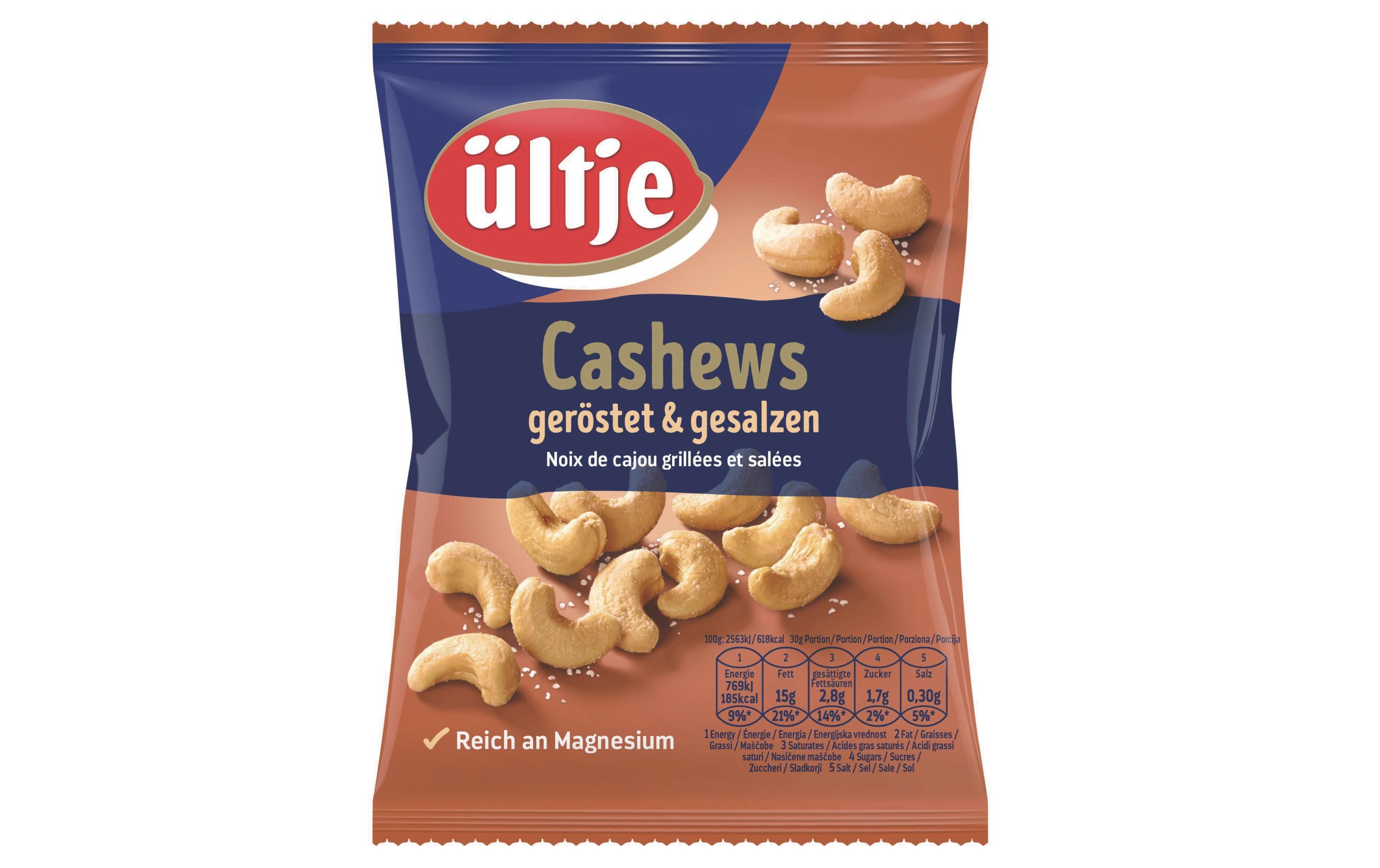 Apéro Cashew-Kerne geröstet gesalzen 150 gCashewkerne, geröstet und gesalzen