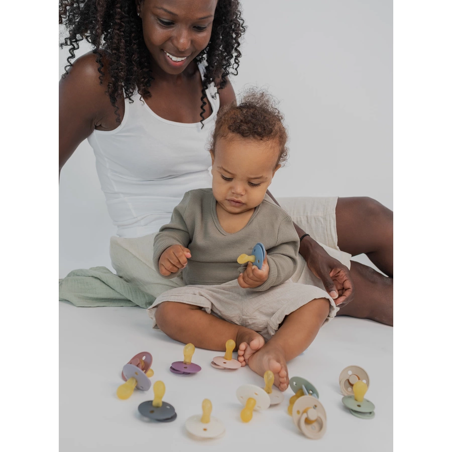 BIBS® Schnuller Colour Tie Dye - Sage & Ivory 6-18 Monate, 2 Stk.