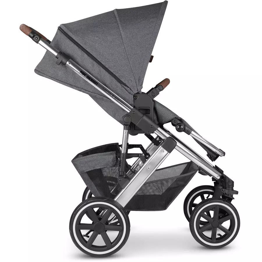 ABC DESIGN Kombikinderwagen Salsa 4 Air Asphalt Kollektion 2024