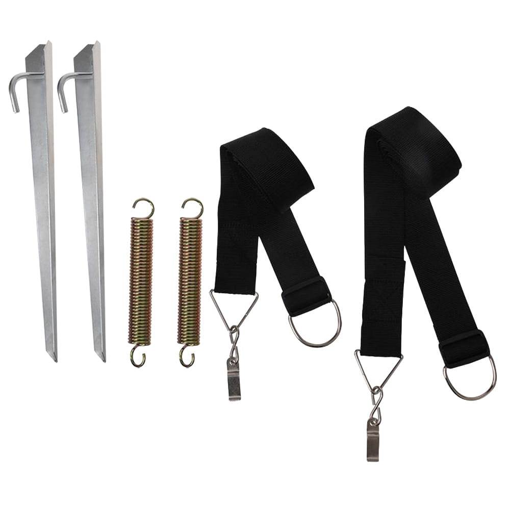 Lot de 2 sangles de fixation au sol