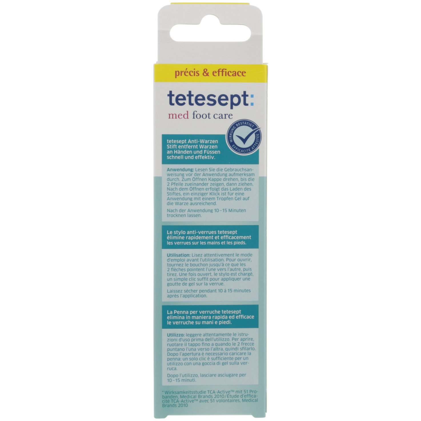 Tetesept med foot care Anti-Warzen Stift