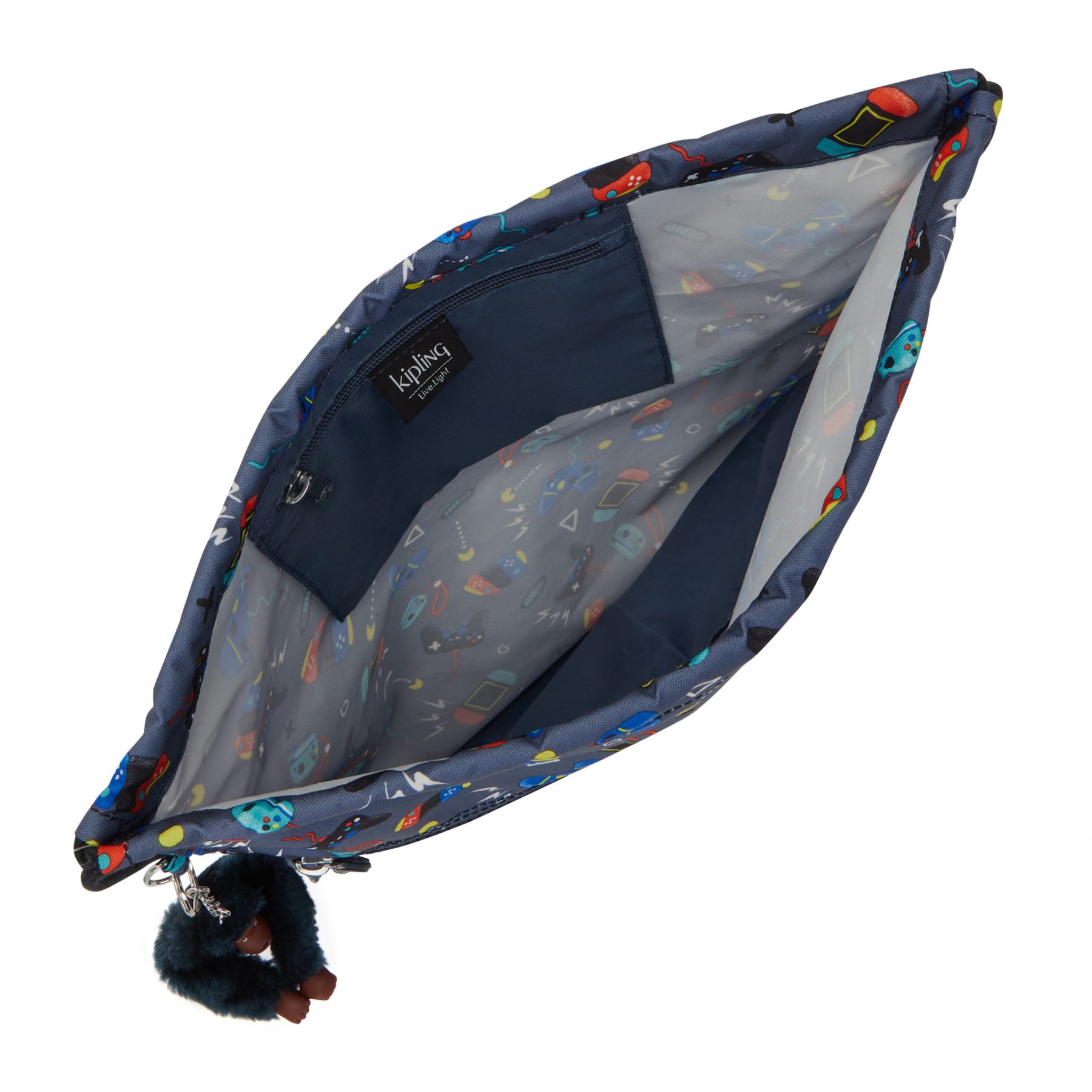 SUPERTABOO Sac moyen avec cordon de serrage - Gaming Grey