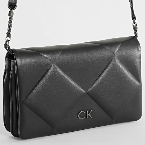 Sac A Main Femme Re-Lock Quilt Shoulder Bag 1021 Noir