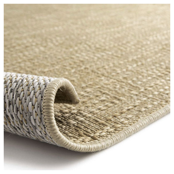 Tapis d'intérieur ou d'extérieur aspect sisal - cajun - beige - 200 x 290 cm