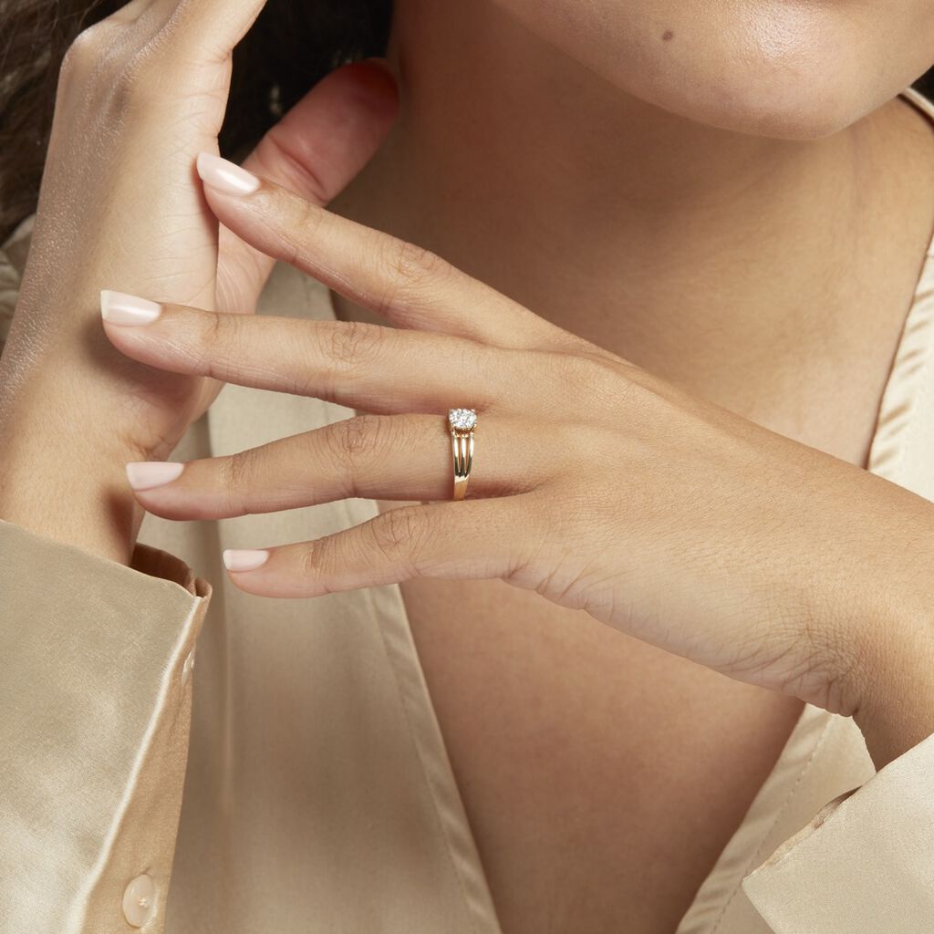 Bague Or Jaune Isadore Diamants