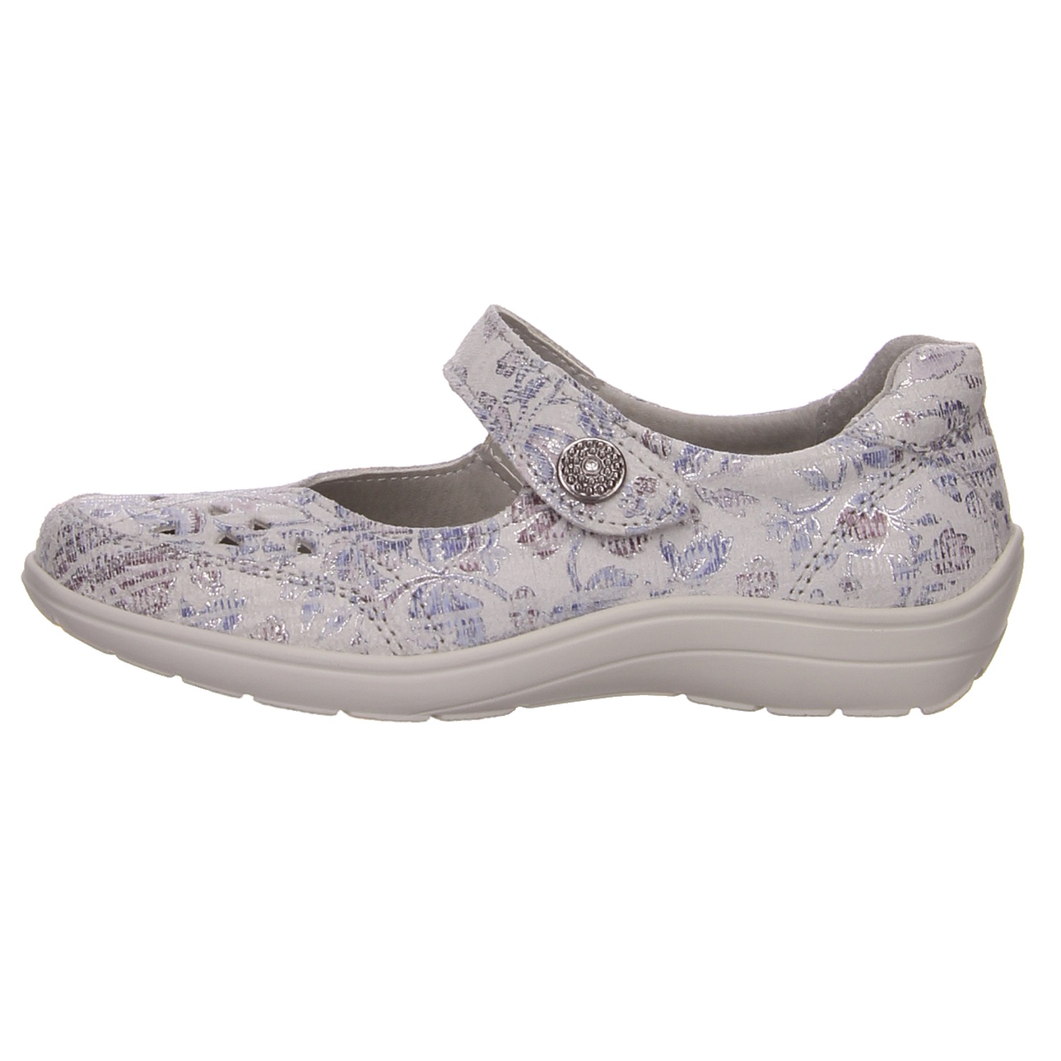 Lauter Lady Klettschuh weiß weiss/weiss kombi