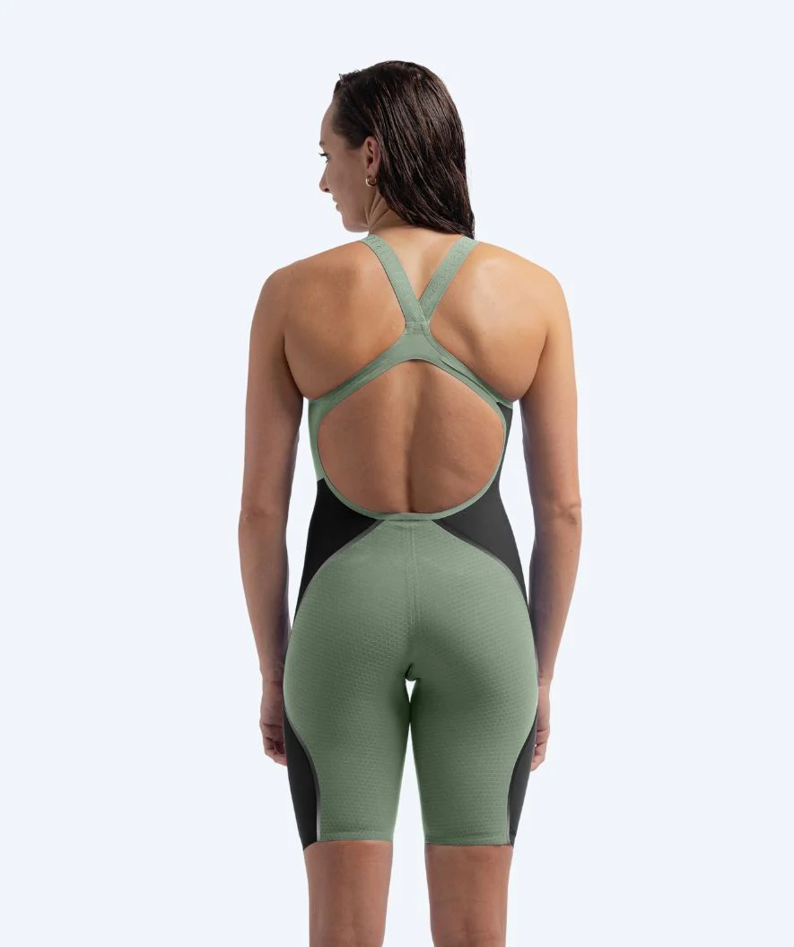 Speedo konkurrence badedragt til damer - LZR Pure Intent 2.0 - Grøn/sort