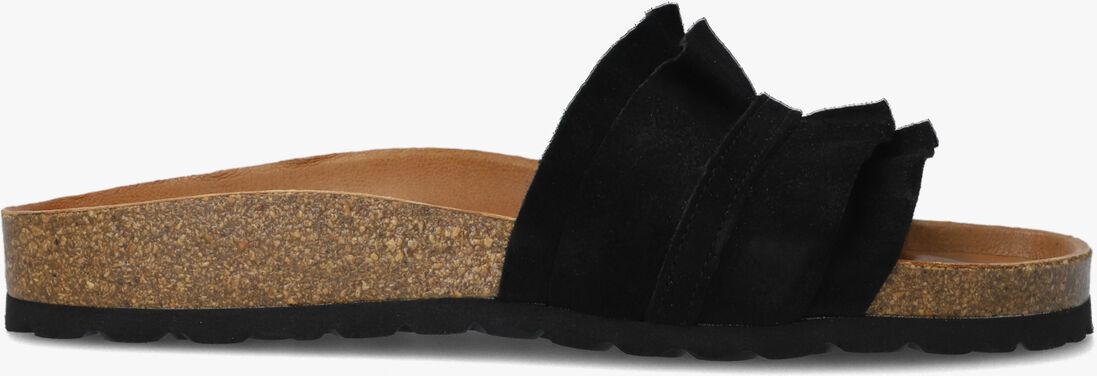 VERBENAS zwarte verbenas slippers rocio