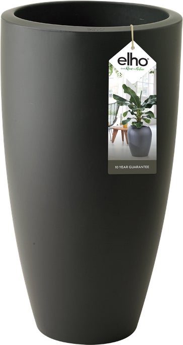 Elho bloempot Pure antraciet D 29,5 H 52,5 cm