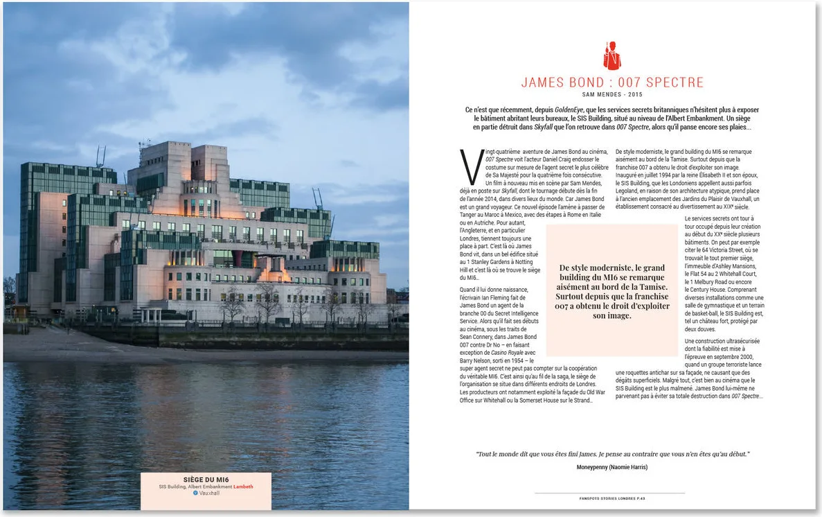 Fanspots stories Londres Livres