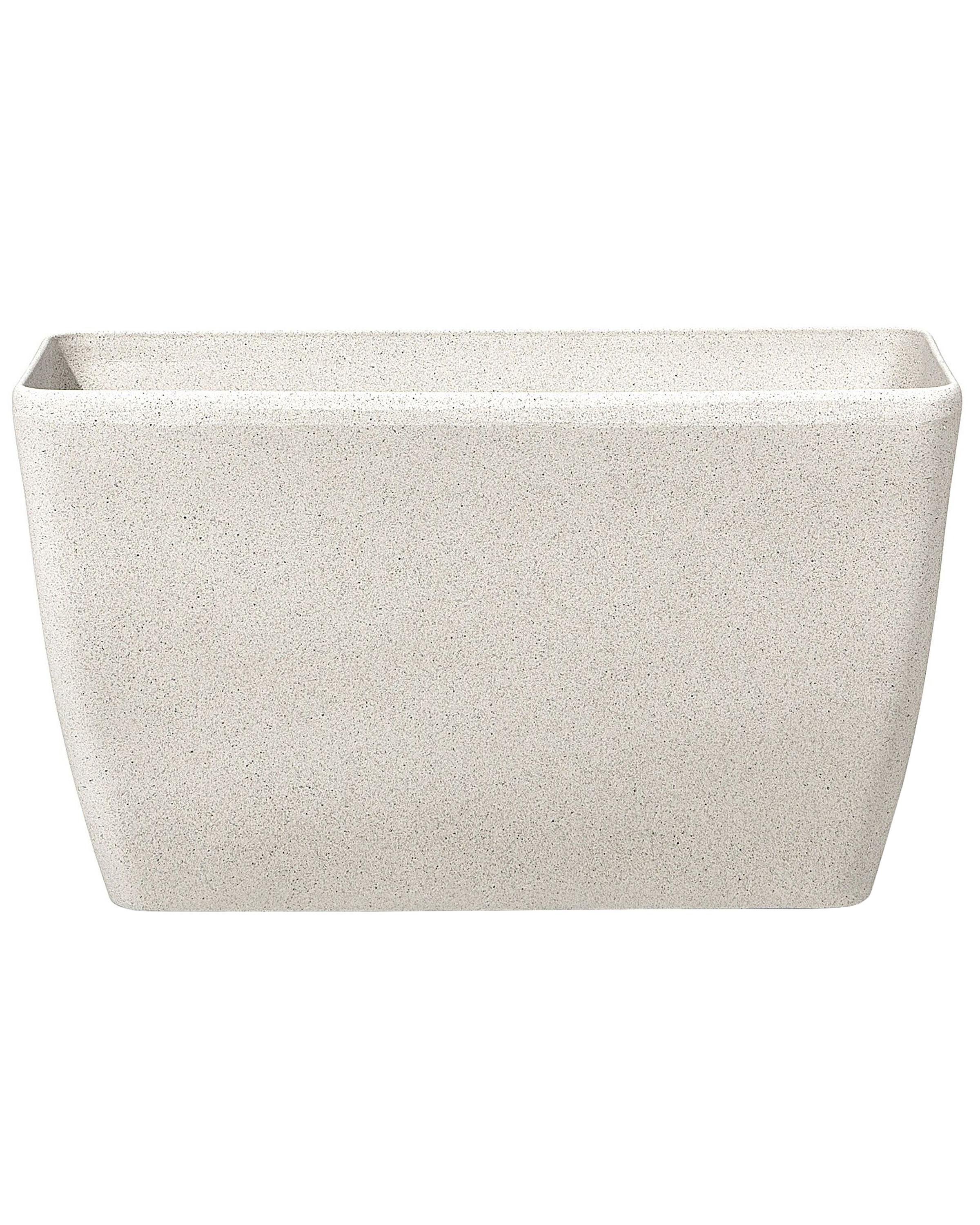 Bloempot BARIS 74 cm Lichtbeige