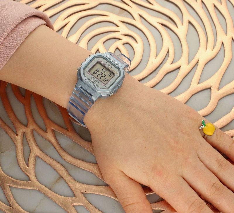 CASIO - LA-20WHS-2AEF - Digitaal Horloge - Blauw - Hars