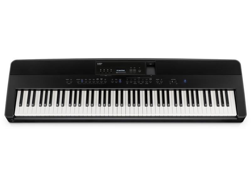 Kawai E-Piano ES-920 – Schwarz Digitalpiano mit Flügelanschlag und -ton sowie Bluetooth- und USB-Anschlussmöglichkeit