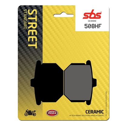 Plaquettes de freins SBS 508HF Organique avant