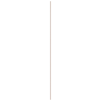 Glaslat grenen 9x15 mm lengte 270 cm