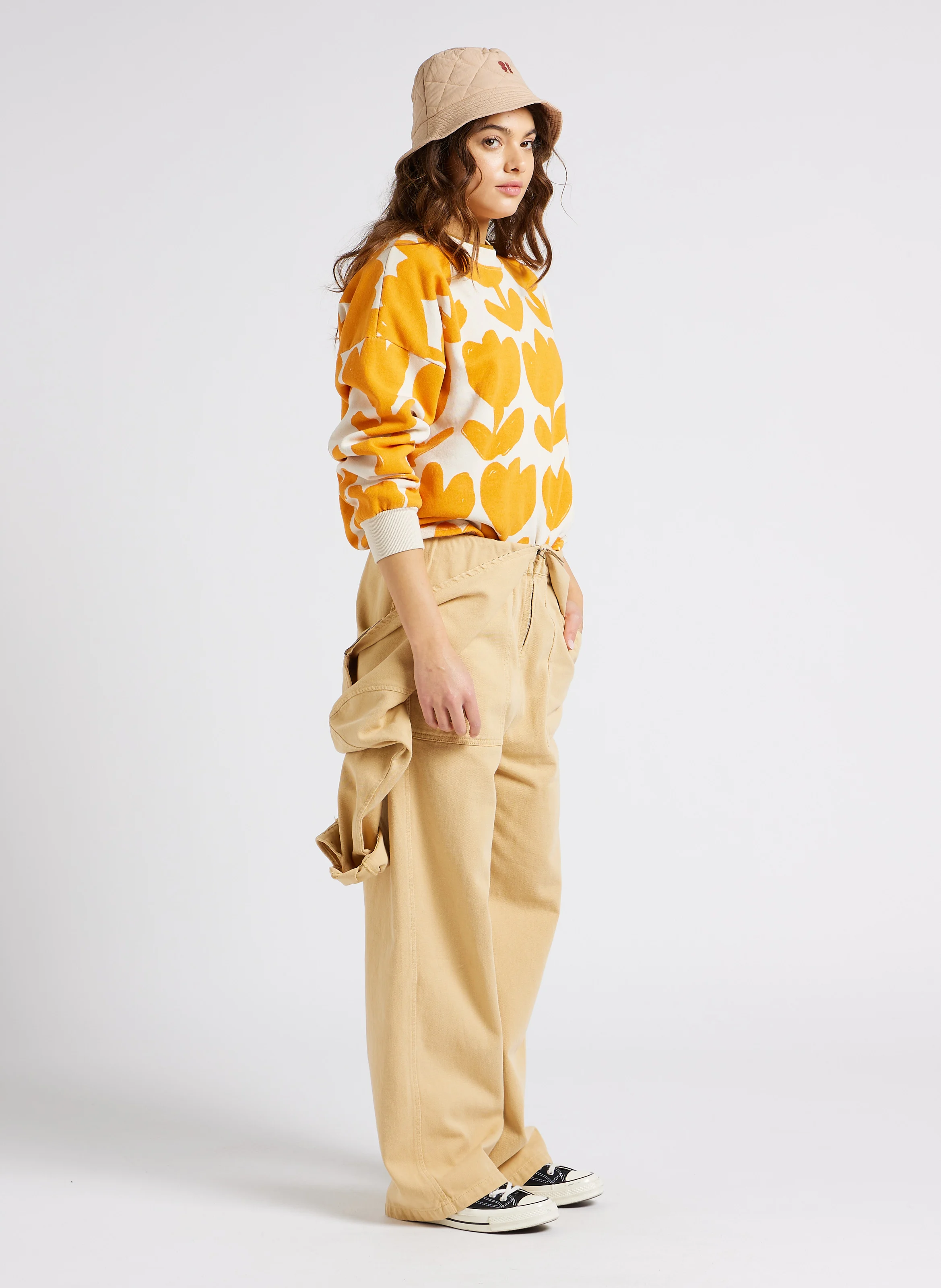 Combinaison col classique en coton| Marron