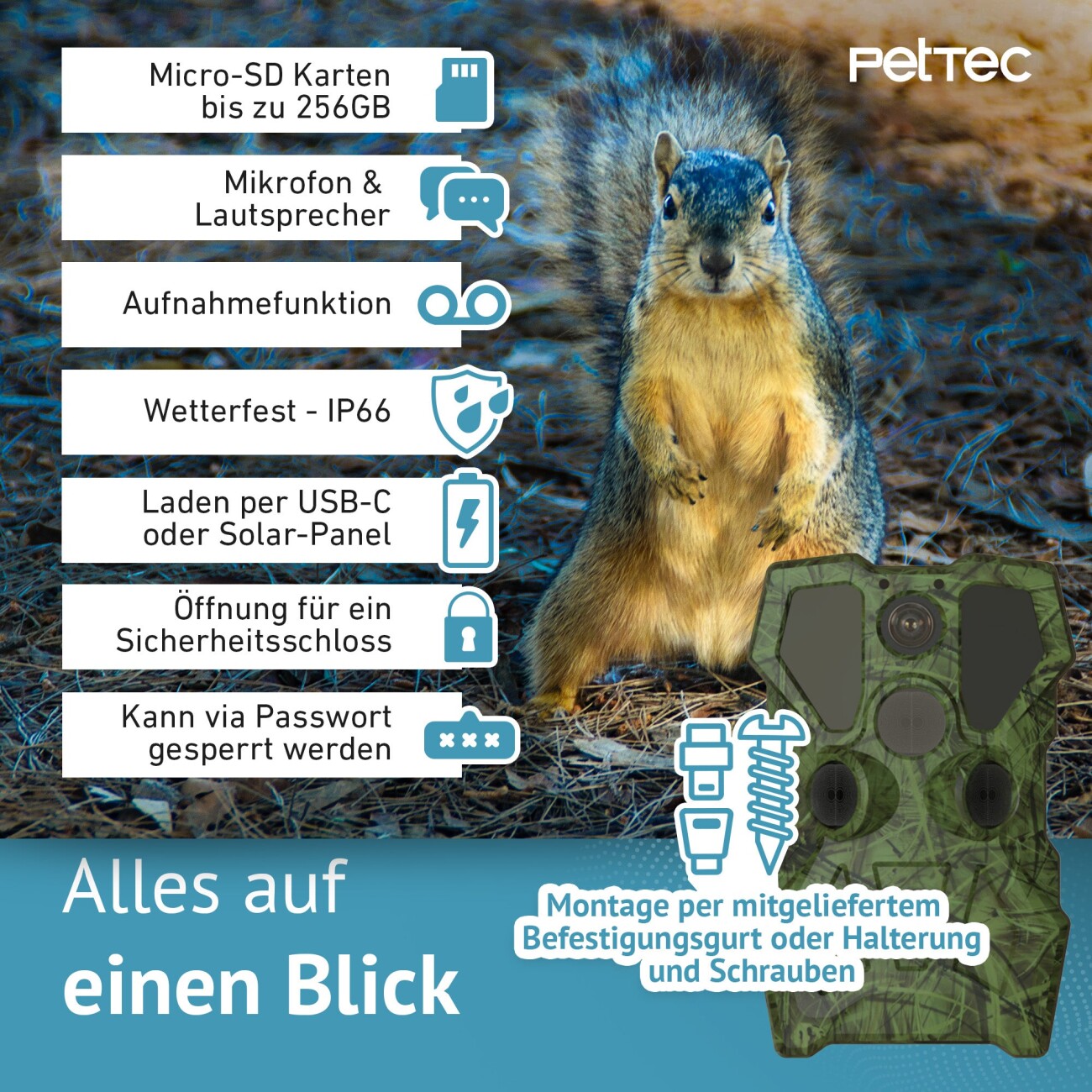 PetTec Pet Cam Trail