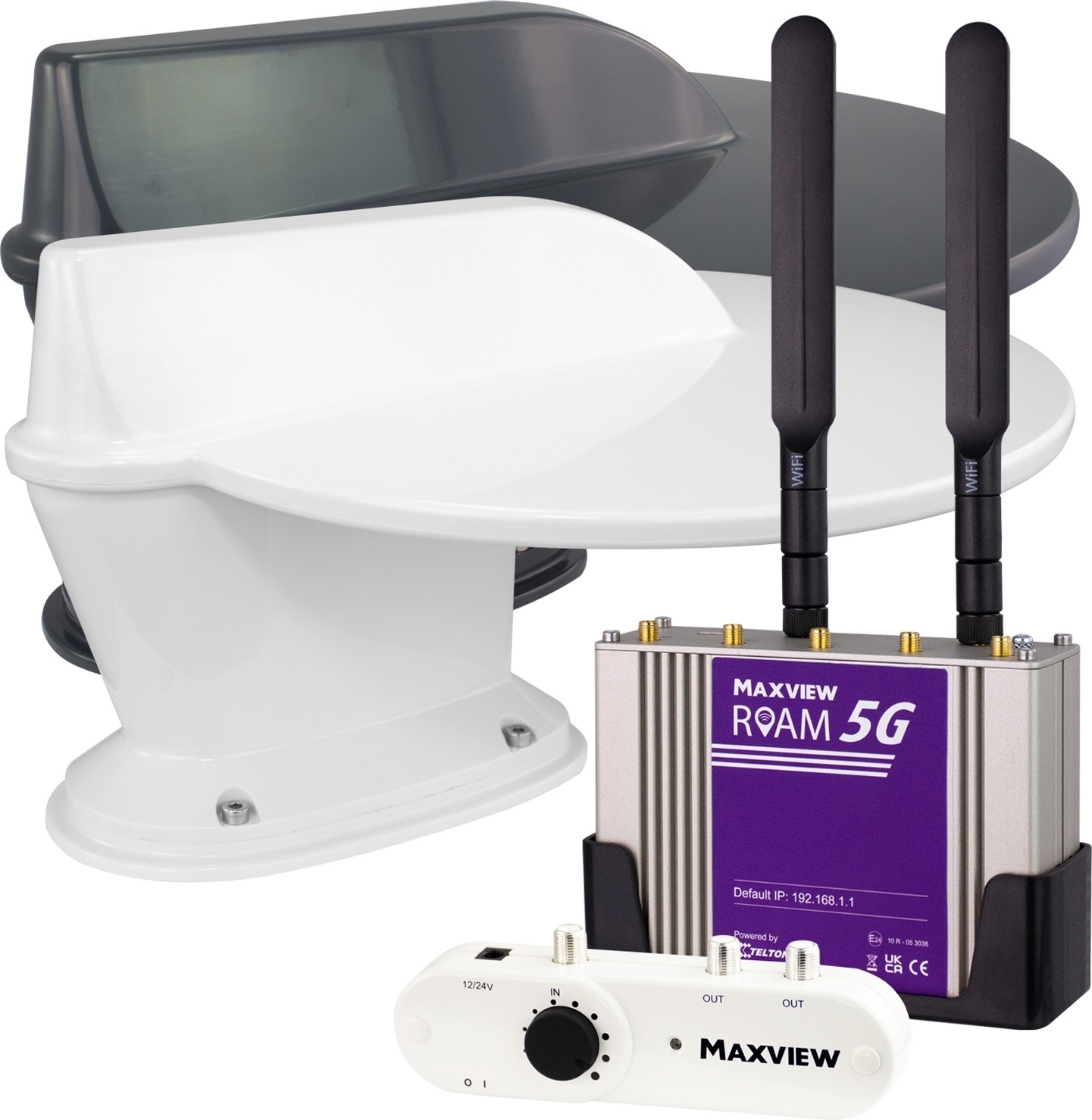 Maxview LTE/DVB-T2 Roam 5G COMPO 4G/5G weiß