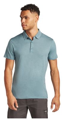 Polo Manches Courtes Icebreaker Merino 150 Tech Lite 3 Bleu