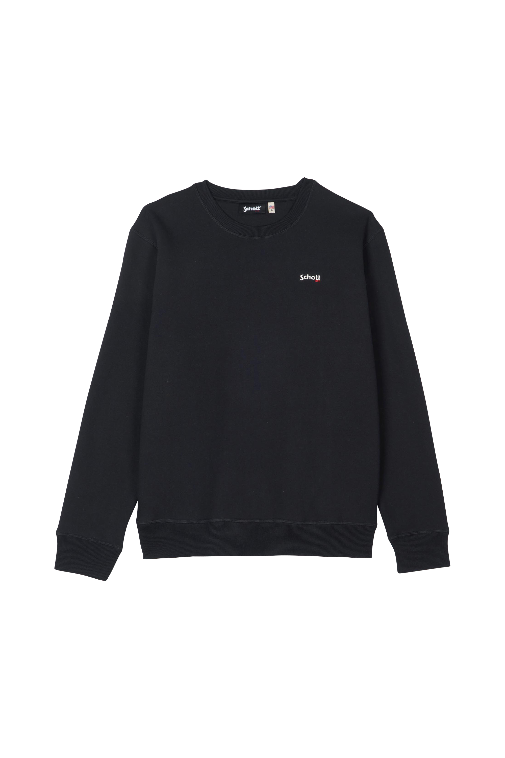 SCHOTT Sweatshirt SWCASUAL1 Noir