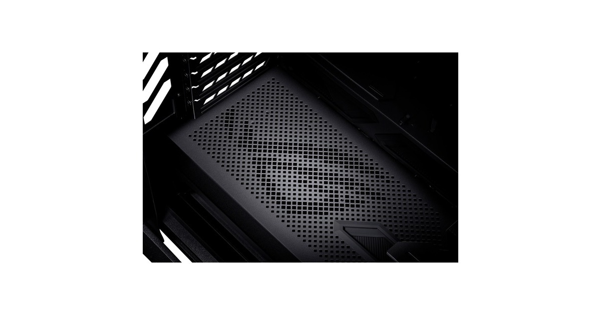 ASUSROG Hyperion GR701 BTF Edition big tower behuizing  (Zwart | 4x USB-A | 2x USB-C | RGB | Tempered Glass)