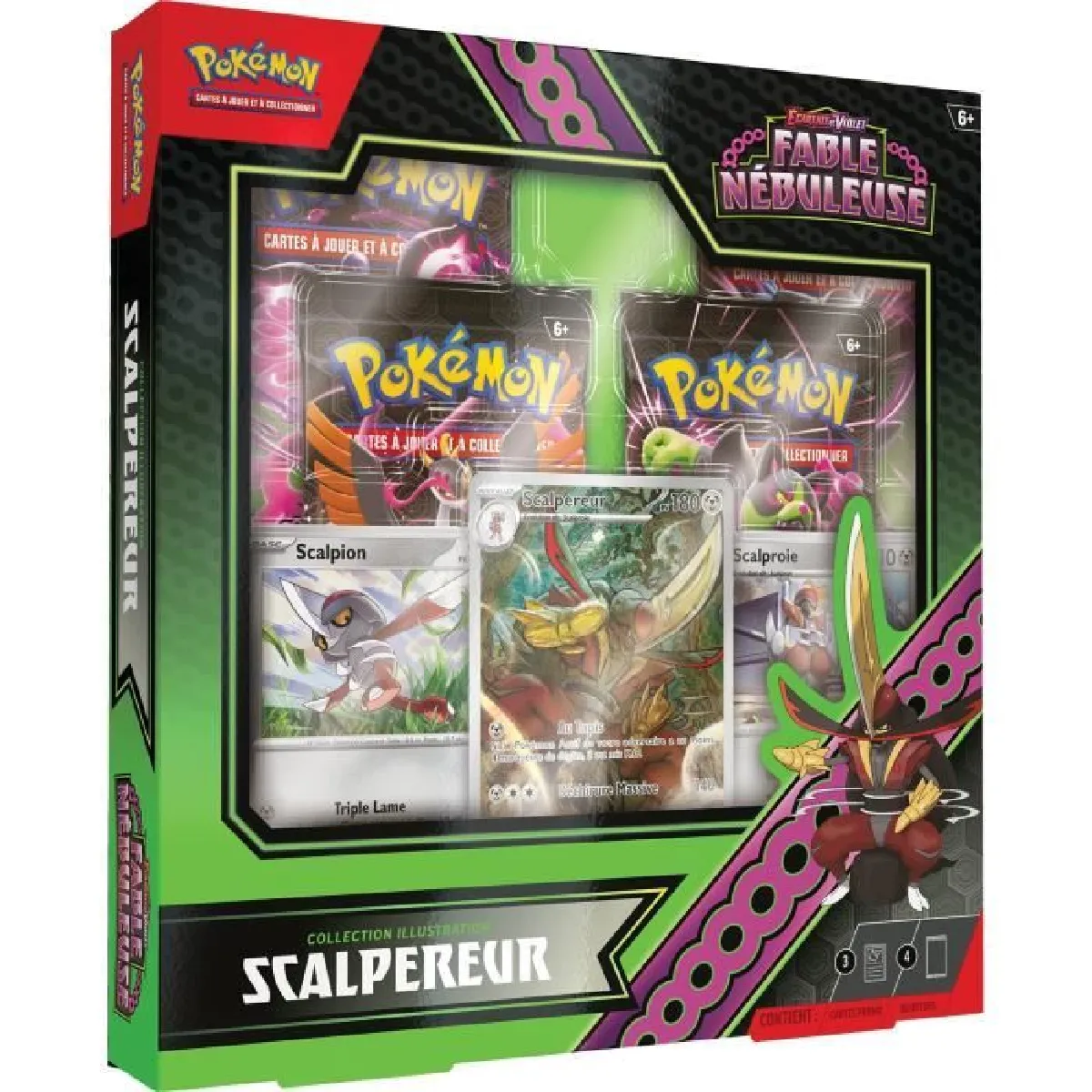 Pokémon Coffret Illustration Scalpereur