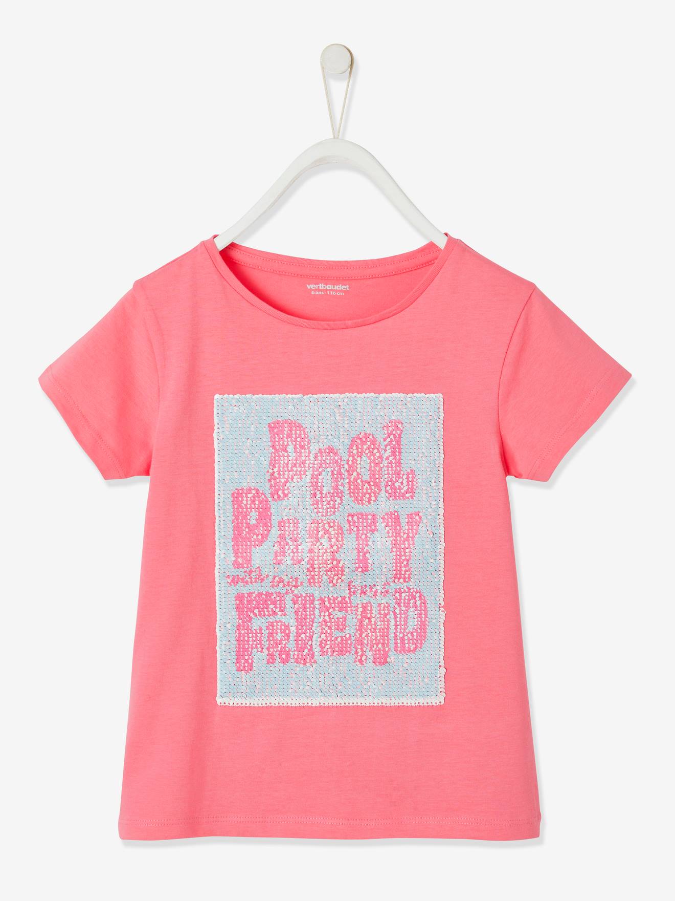 Camiseta reversível de lantejoulas 