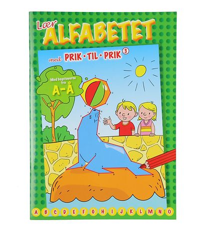 Forlaget Bolden Aktivitätsbuch - Lær Alfabetet med Prik til Prik