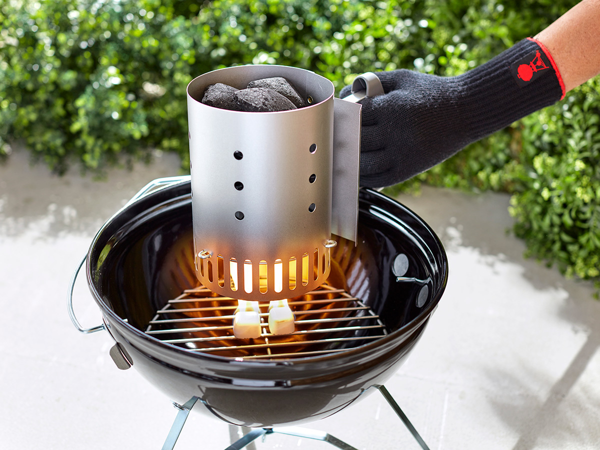 Weber kleine brikettenstarter