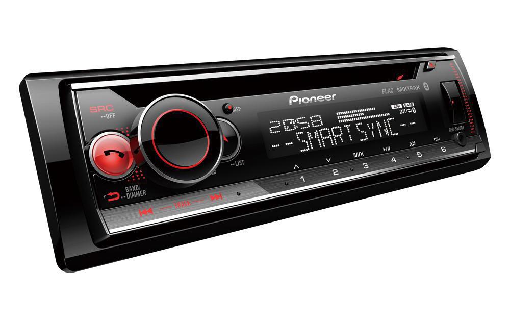 Autoradio DEH-S520BT 1 DINAutoradio mit FM-Tuner