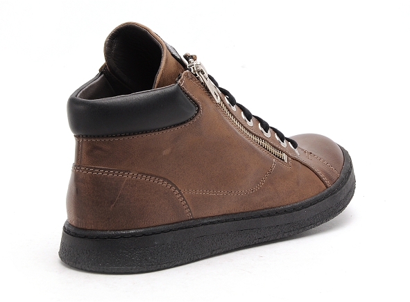 Chacal boots bottine plates femme 6535 marron