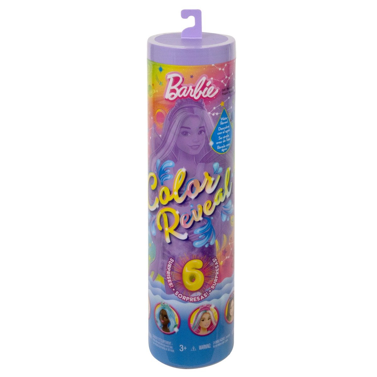 Barbie Color reveal fée galaxy