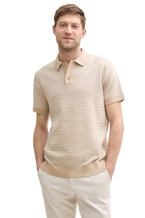 Tom Tailor bruine heren polo