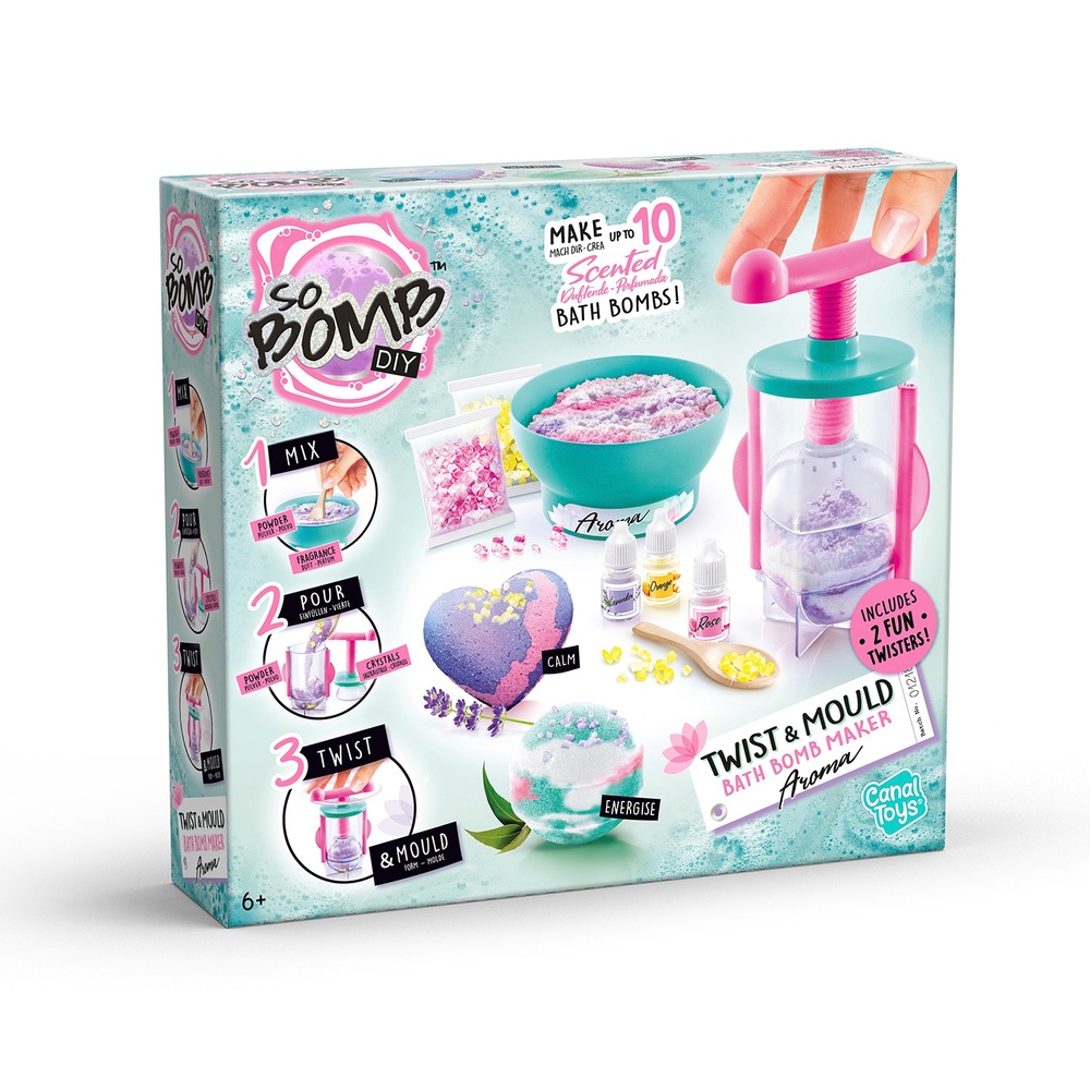 So Bomb DIY Aroma Twist'N Mould Badebomben-Hersteller